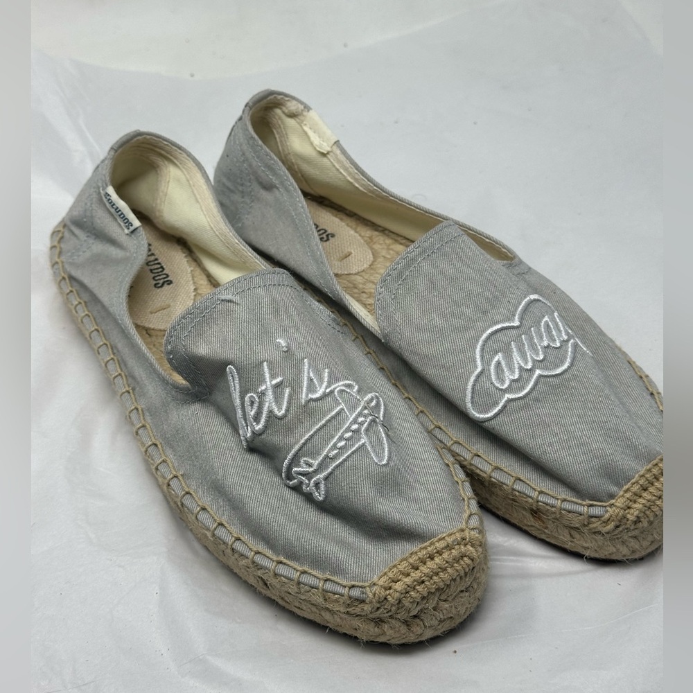 Soludos Let’s Fly Away Espadrille Slip On Shoes. Women’s size 7